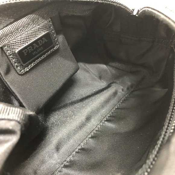 PRADA 1NA350 Makeup pouch Cosmetics Pouch Pouch NERO Black - Picture 6 of 8